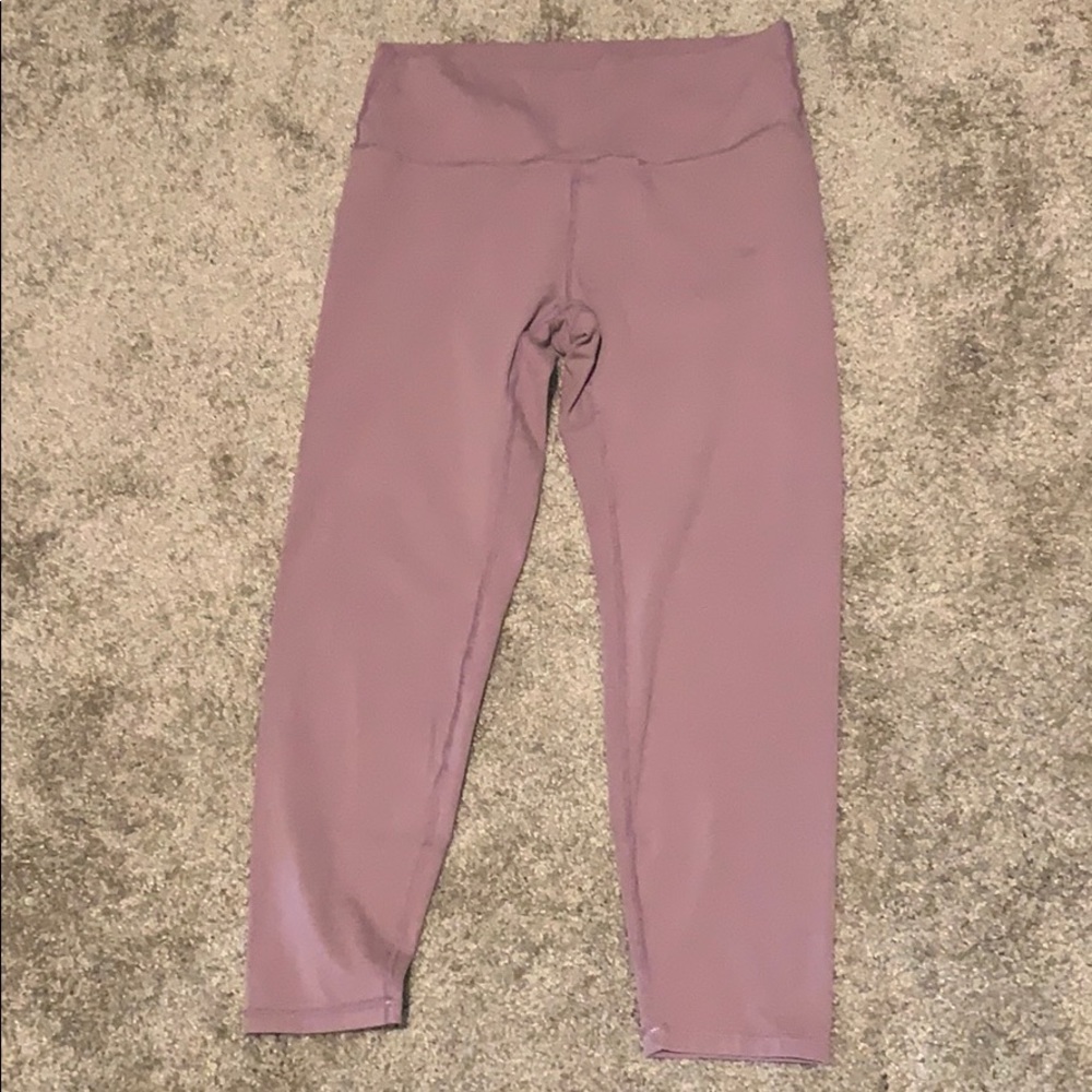 Zyia Lilac Yoga Crop Leggings Size 8-10